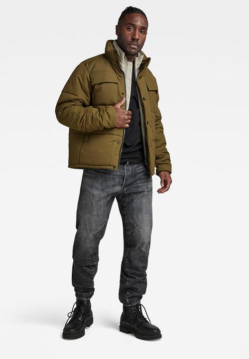 G-STAR - Foundation pdd jkt hide nylon r wr - dark olive