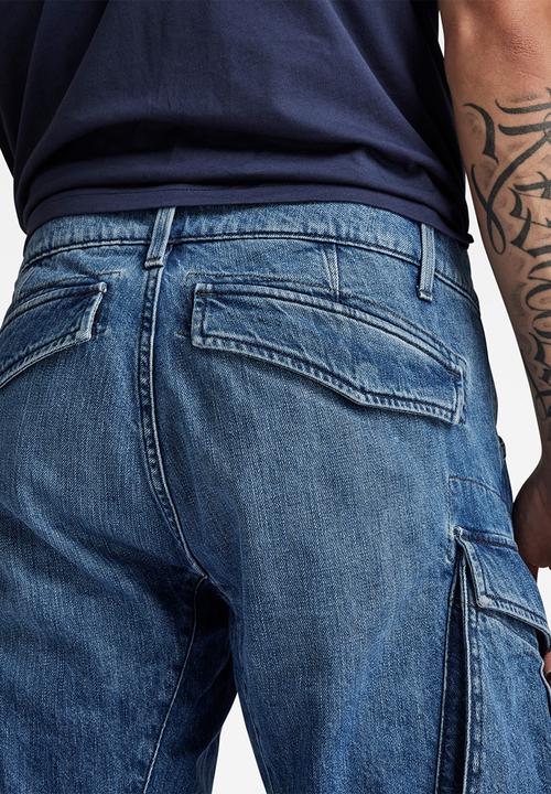 G-STAR - Rovic zip 3d regular tapered denim mercury - faded cliffside blue