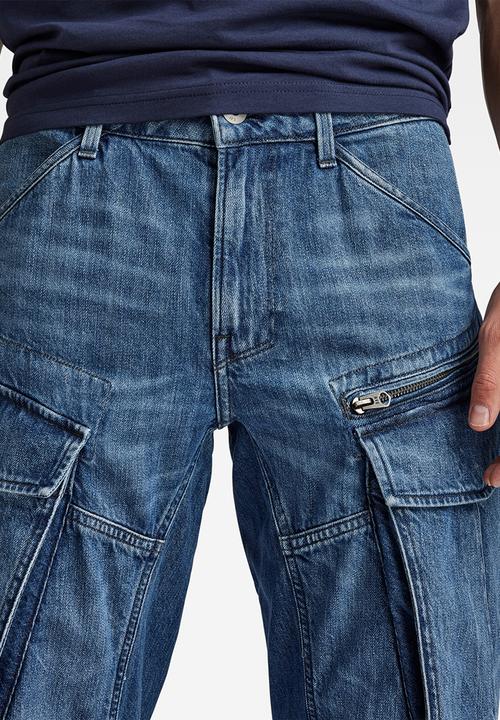 G-STAR - Rovic zip 3d regular tapered denim mercury - faded cliffside blue