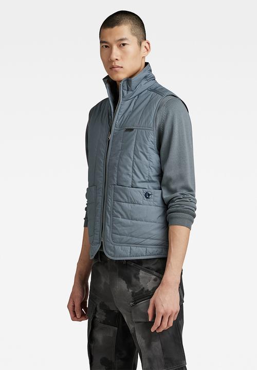 G-STAR - Liner vest manor poplin - axis