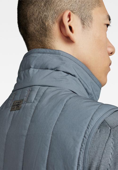 G-STAR - Liner vest manor poplin - axis