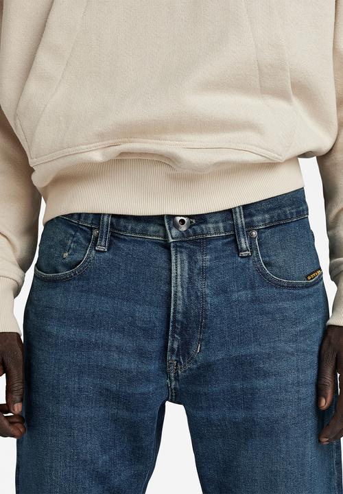 G-STAR - Mosa straight saigon stretch denim r - worn in blue canal