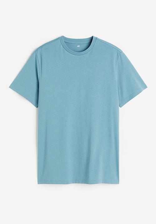 H&M - Regular fit t-shirt - turquoise