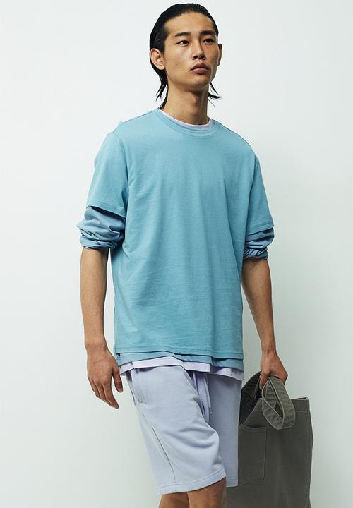 H&M - Regular fit t-shirt - turquoise