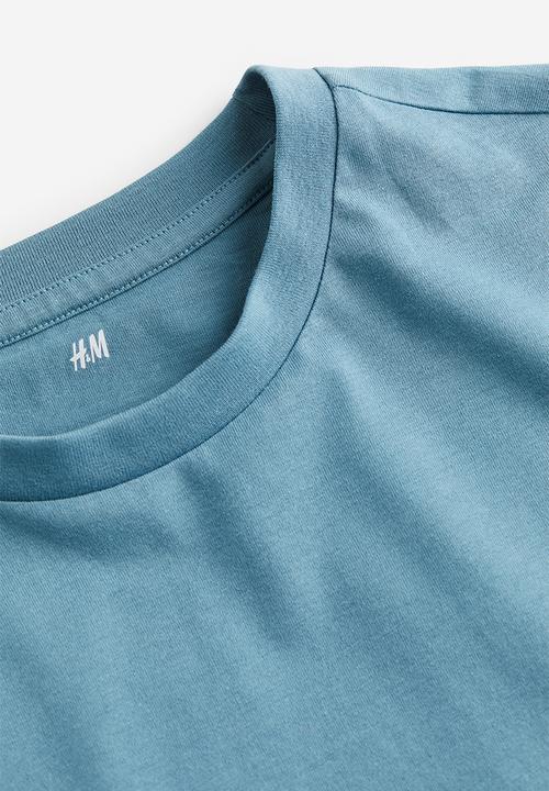 H&M - Regular fit t-shirt - turquoise