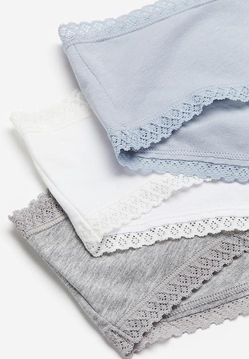 H&M - 3-pack hipster briefs - multi
