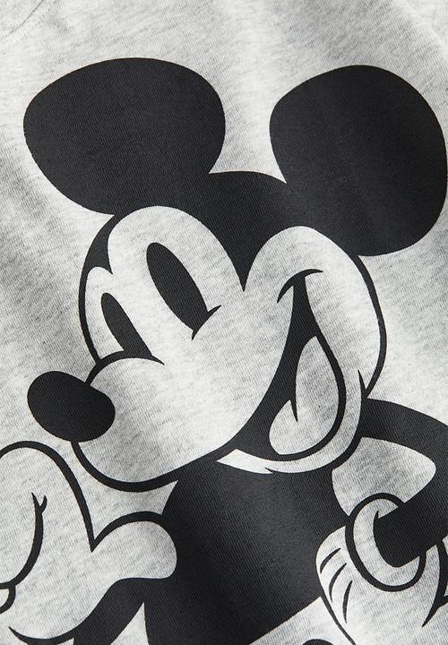 H&M - Oversized printed t-shirt - Grey