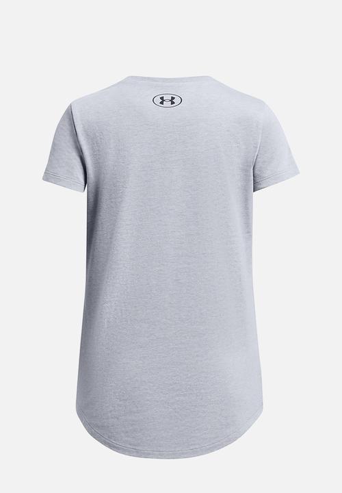 Under Armour - Ua g sportstyle logo short sleeve - steel light heather/black