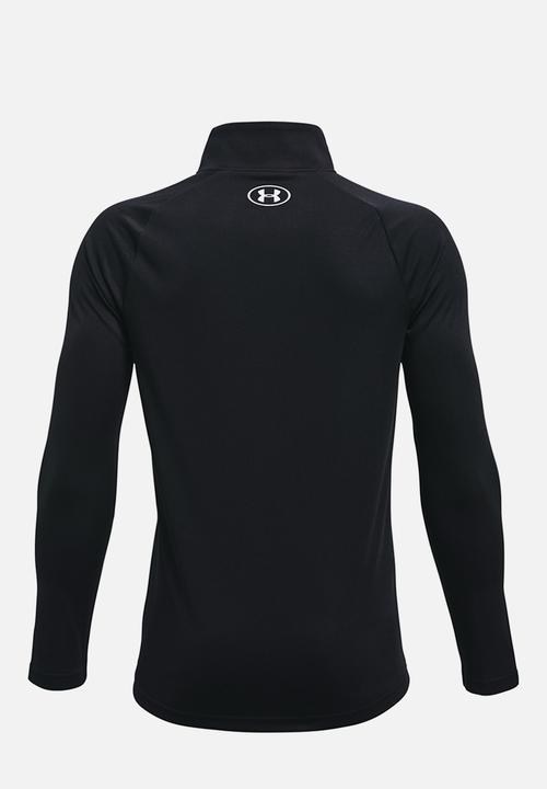 Under Armour - Ua tech 2.0 1/2 zip - black /white