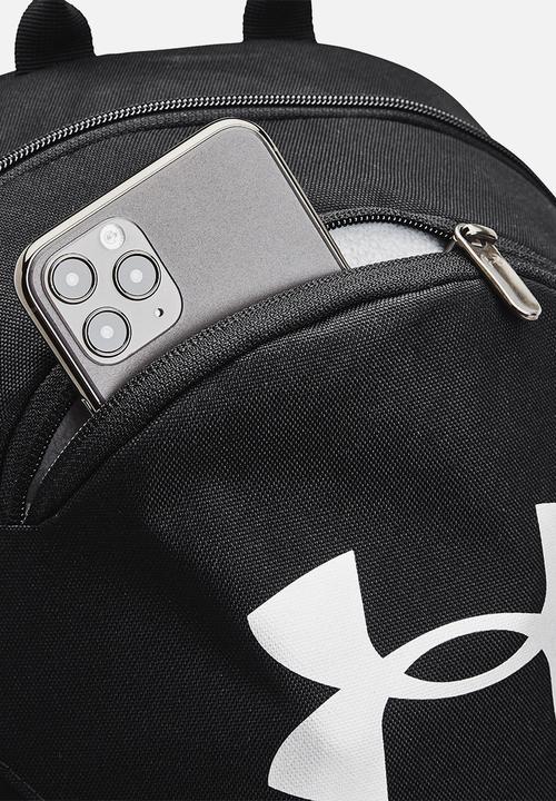 Under Armour - UA Hustle Lite Backpack - Black/Black/Metallic Silver