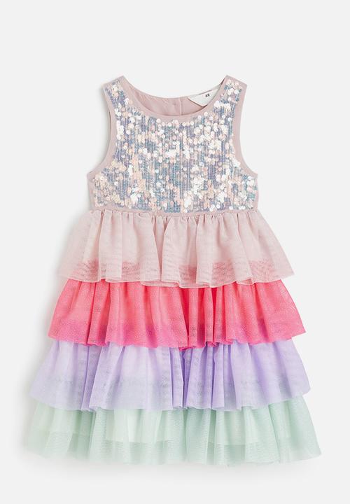 H&M - Sequined tulle dress - multi