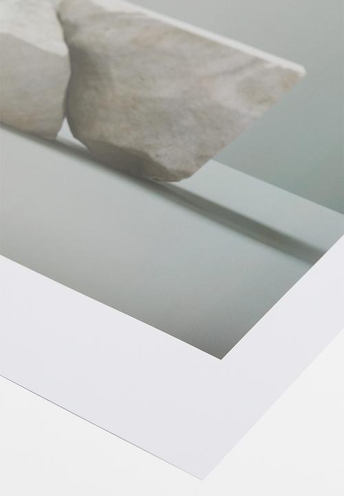 H&M - Poster - light green/stones 