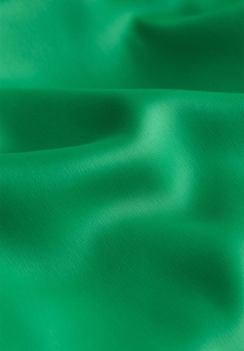 H&M - Draped dress - green