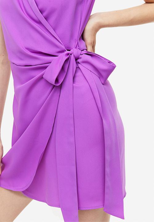 H&M - Blazer wrap dress - purple