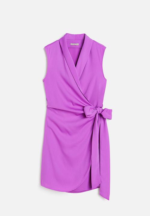 H&M - Blazer wrap dress - purple