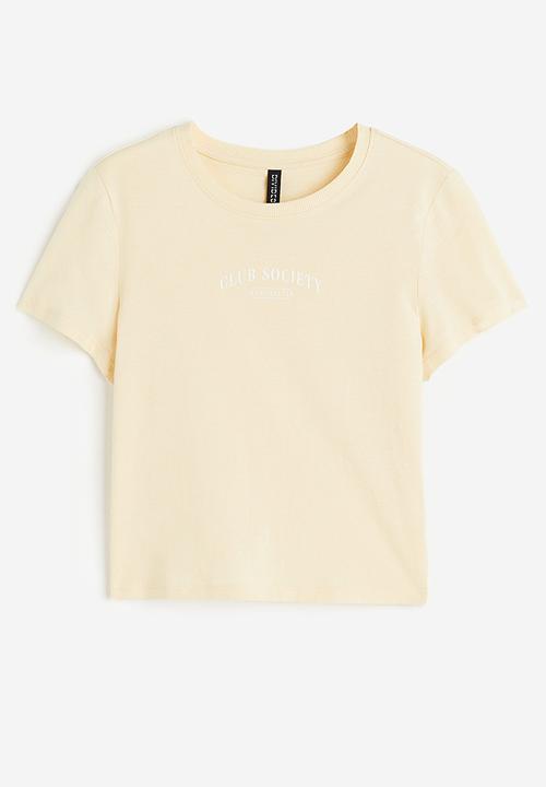 H&M - Printed t-shirt - Multi Yellow