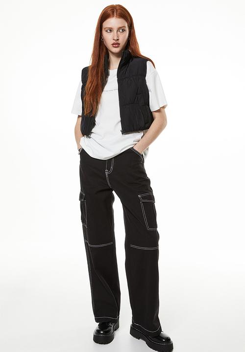 H&M - Oversized printed t-shirt - white multi