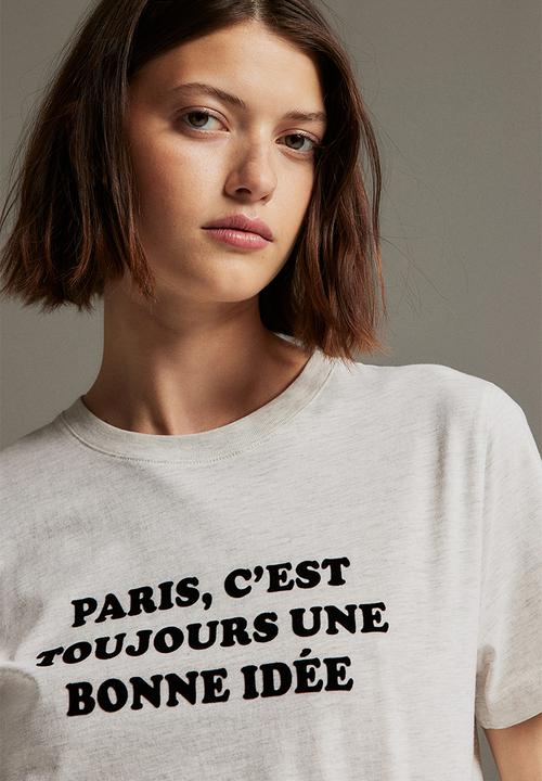 H&M - Cotton t-shirt - grey