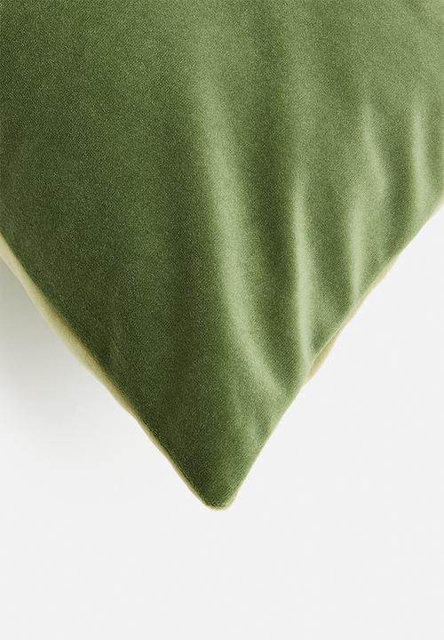 Hertex Fabrics - Mojo contrast cushion cover - green