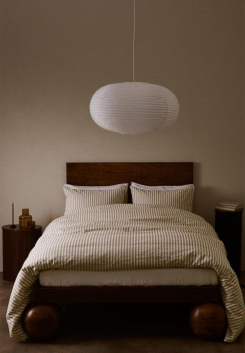 H&M - Cotton double/king duvet cover set - multi 