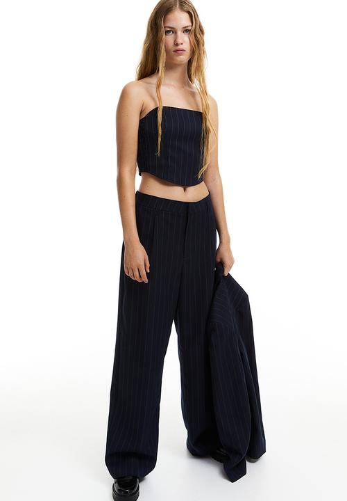 H&M - Corset top - blue