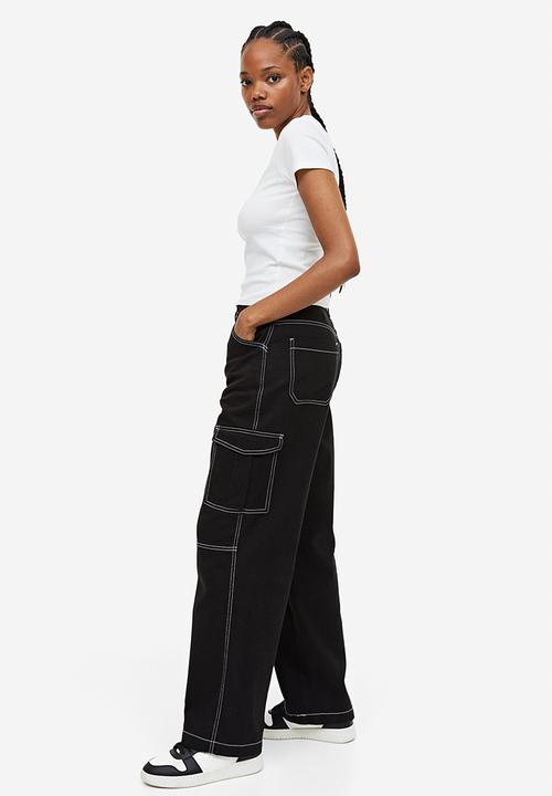 H&M - Fitted cotton top - white