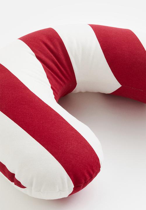 H&M - Candy cane cushion - Red