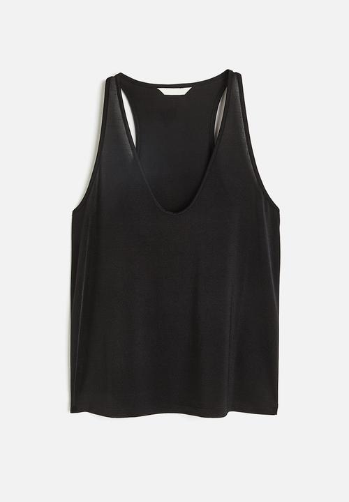 H&M - Vest top - black