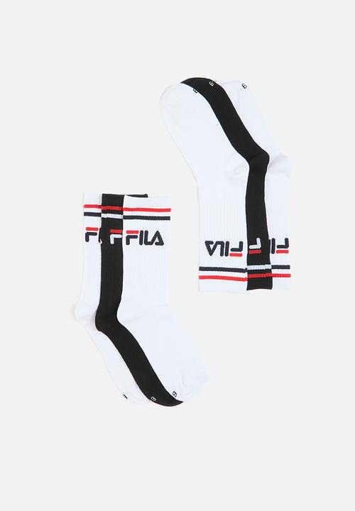 FILA - Stallone tube sock mens 3 pack - multi