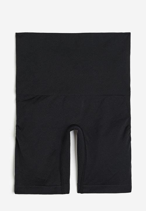 H&M - Firm shape push-up-bikers - black
