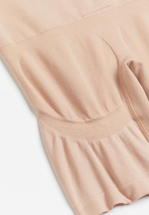 H&M - Firm shape push-up-bikers - beige