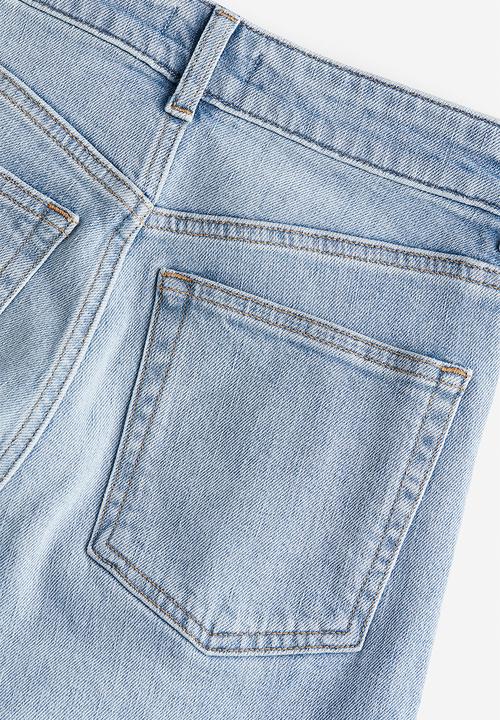 H&M - Wide high jeans - blue