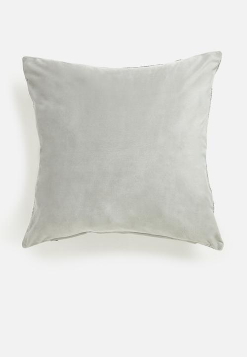 Sixth Floor - Ziga woven cushion cover - Blue