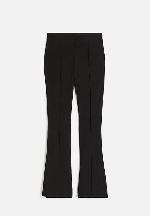 H&M - Flared leggings - black