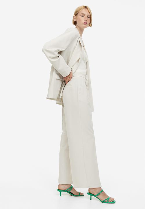 H&M - Wide trousers - Beige