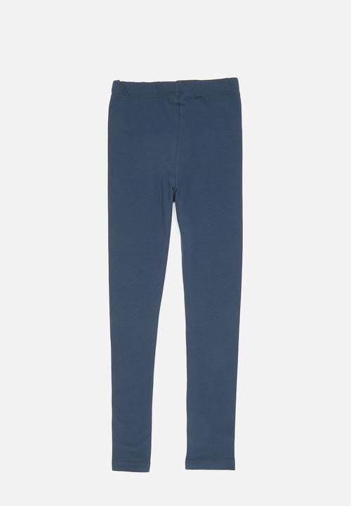 Pop Candy - 2 Pack legging - grey & indigo