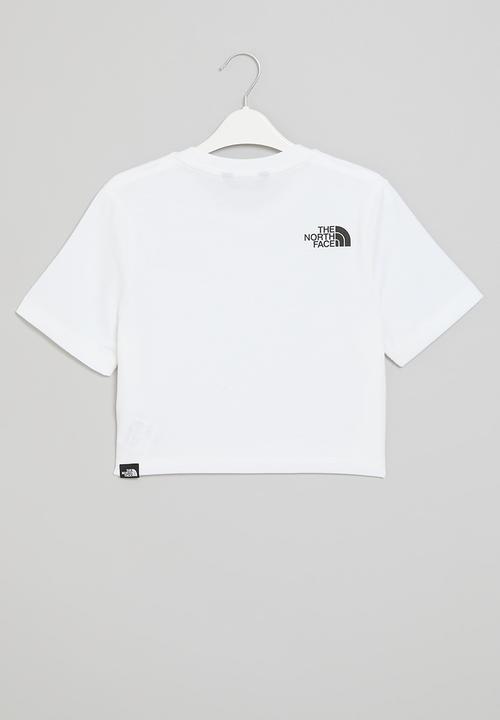 The North Face - G crop simple dome tee - white