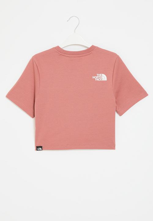The North Face - G crop simple dome tee - mahogany