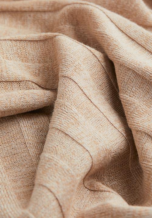H&M - Ribbed dress - beige