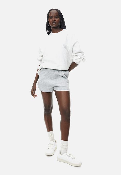 H&M - Sweatshirt shorts - grey