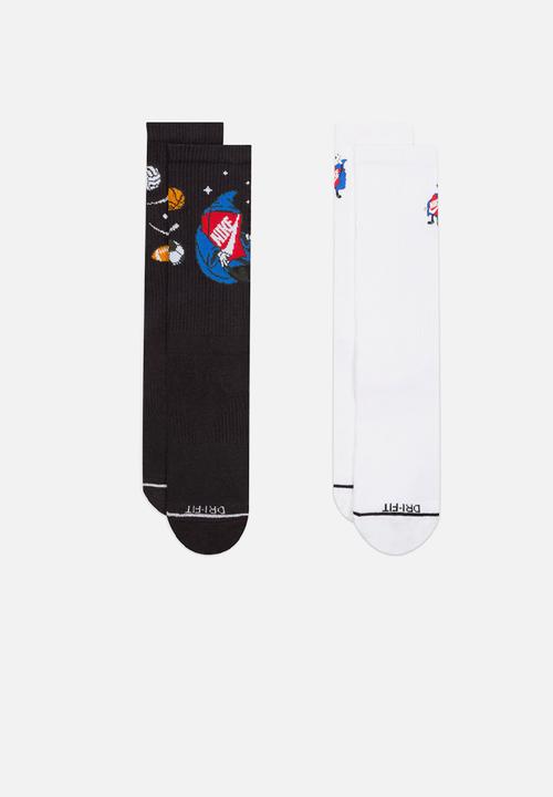 Nike - Dri-FIT Everyday Plus Boxy Wizard 2pk - Multi-color