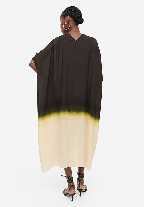 H&M - Oversized kaftan dress - black ombre