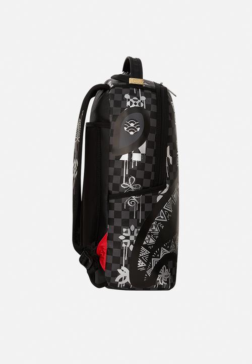 Sprayground - Sharkgliffics ai backpack - black & silver 