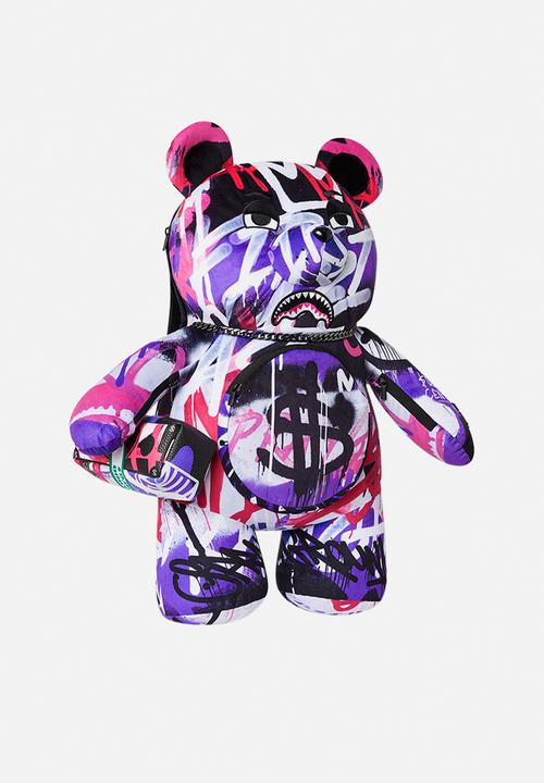 Sprayground - Vandal couture teady bear backpack - multi