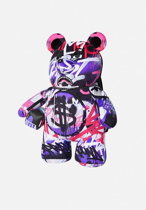 Sprayground - Vandal couture teady bear backpack - multi