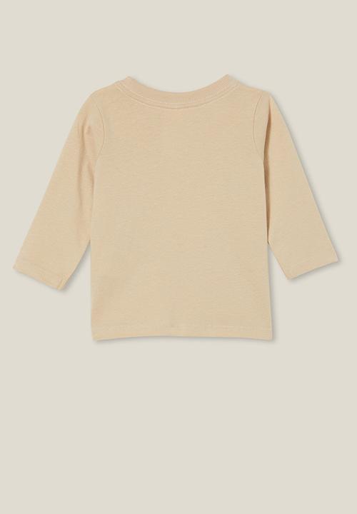 Cotton On - Jamie long sleeve tee - rainy day/heartbreaker