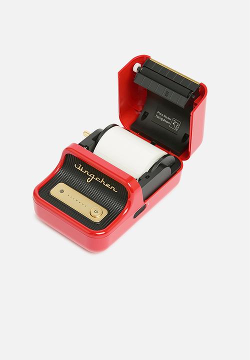 NIIMBOT - B21 - Portable Thermal Label Bluetooth Printer - Red