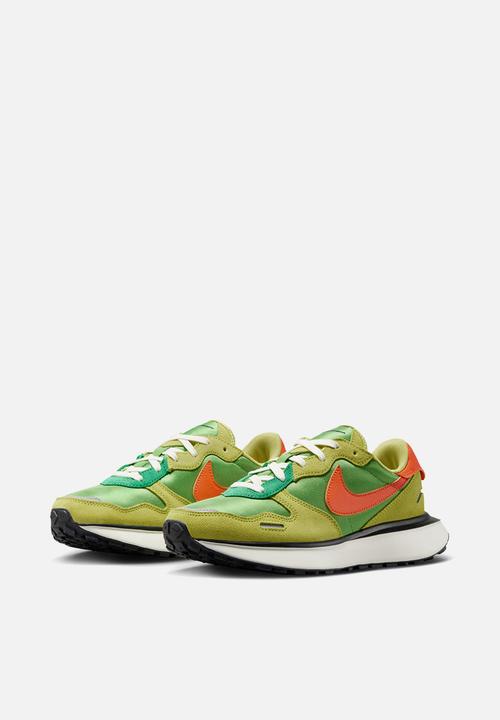 Nike - W nike phoenix waffle - chlorophyll/atomic green/classic green/orange