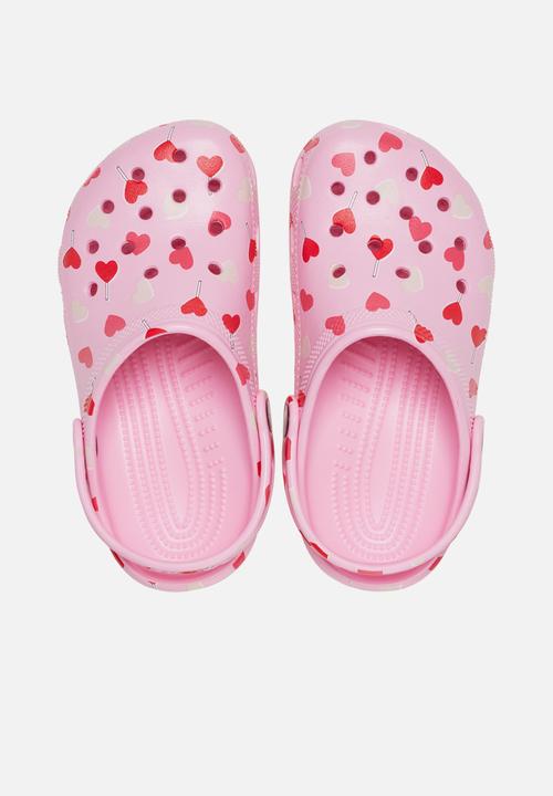 Crocs - Classic vday clog k - flamingo