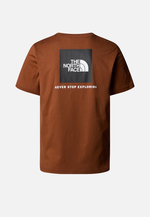The North Face - M short sleeve redbox tee - stone brown (qho)
